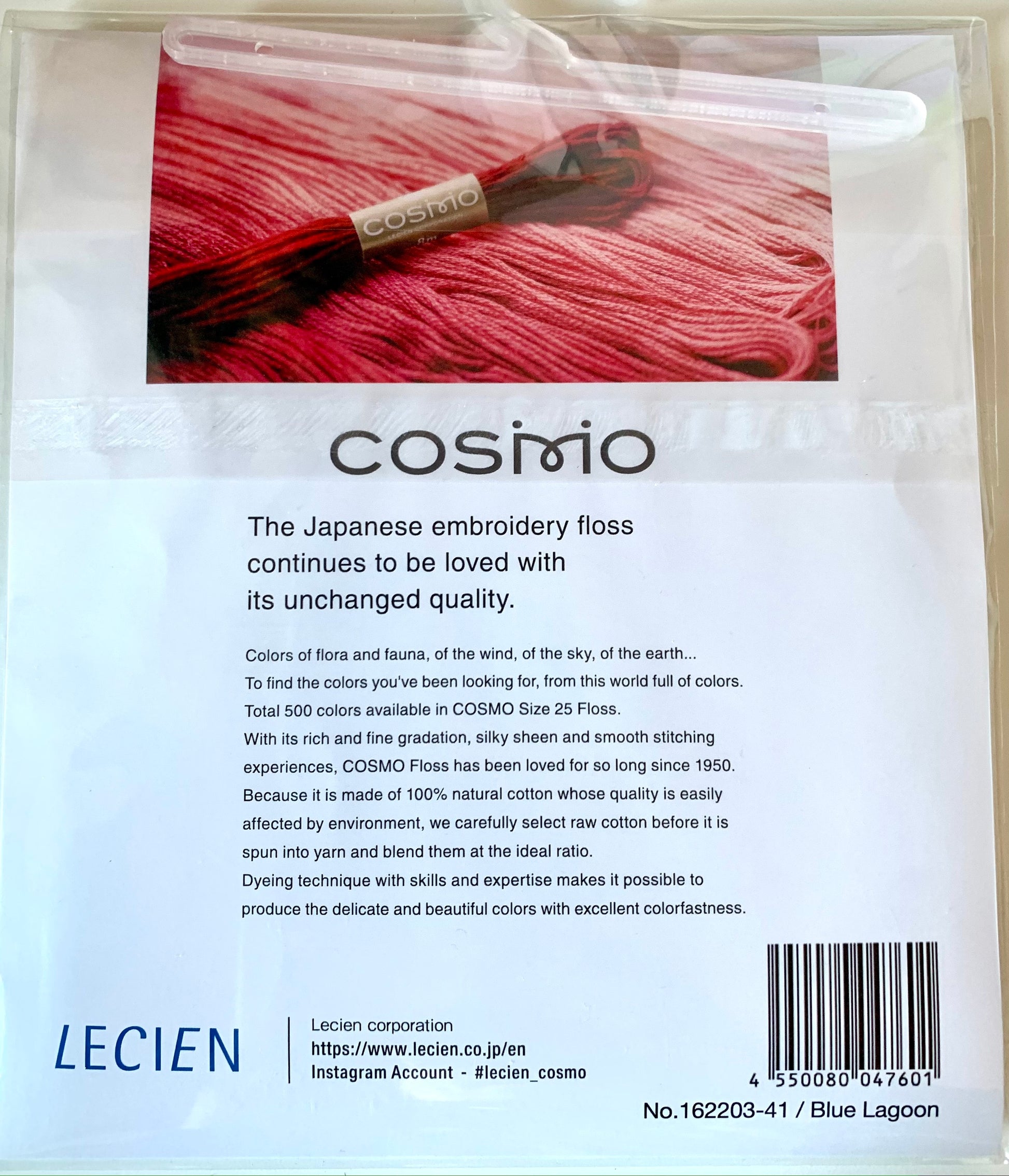 Hilo para bordar Cosmo - 851 de Lecien Corporation - Cosmo 25 - Hilo y  Hilados - Casa Cenina