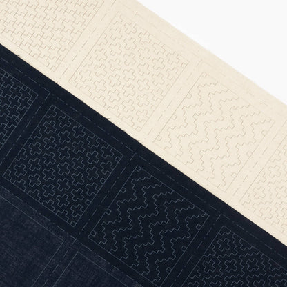 Hidamari Lecien, printed fabric for Sashiko 4 in 1