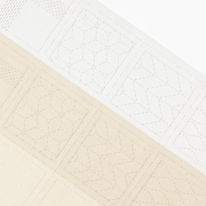 Hidamari Lecien, printed fabric for Sashiko 4 in 1