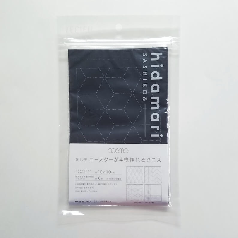 Hidamari Lecien, printed fabric for Sashiko 4 in 1