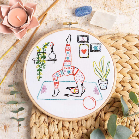 Kit de Bordado "Stretch" de Hawthorn Handmade (Wonderful Women Collection)