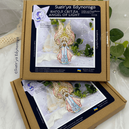 Kit de punto de cruz “Ángel de Luz”