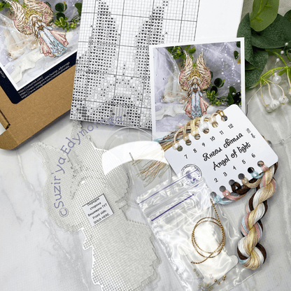 Kit de punto de cruz “Ángel de Luz”