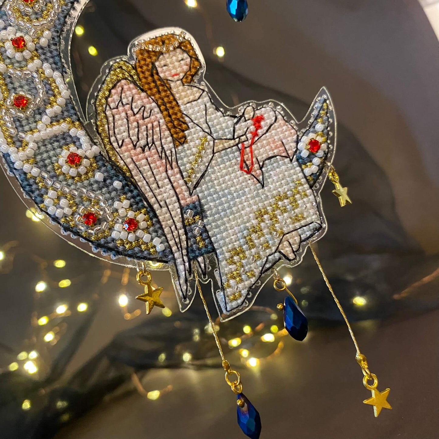 Kit de punto de cruz “Ángel Luna Bordando"