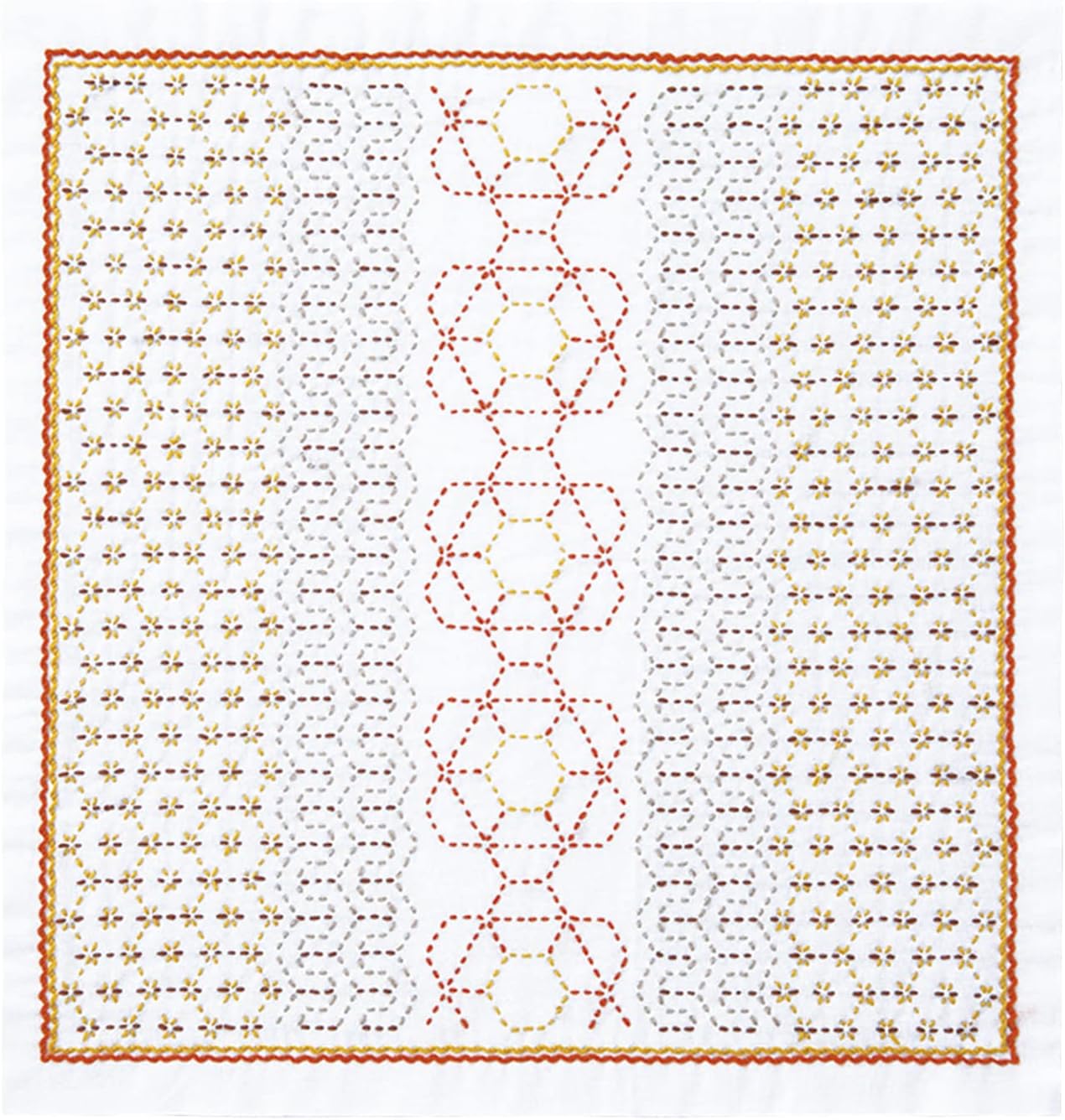 Kit de Sashiko Bouquetiere Olympus (Honeycomb)