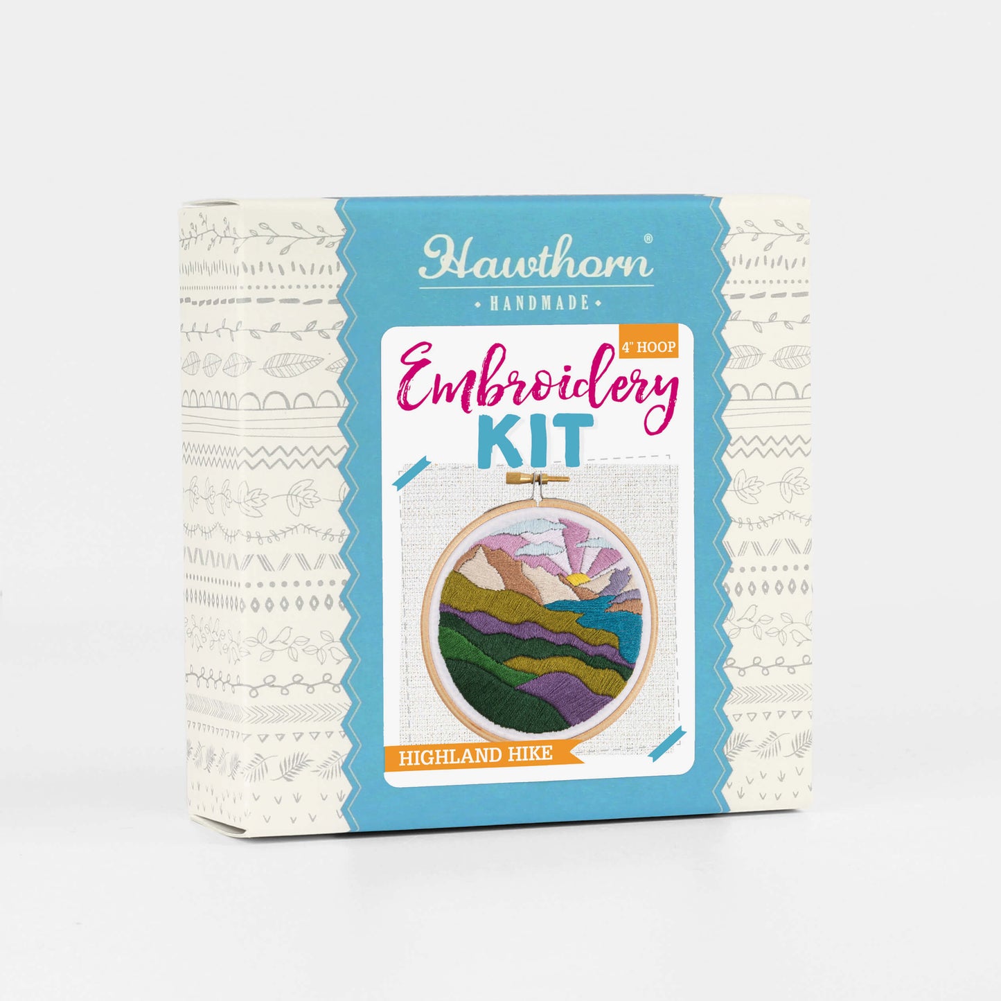 Kit de Bordado pequeño "Highland Hike" - Hawthorn Handmade