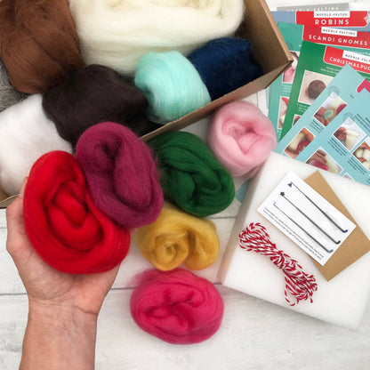 Kit de fieltro con aguja "Navidad" - Bergin & Bath