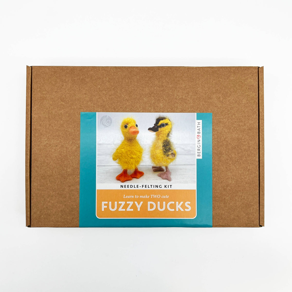 Kit de fieltro con aguja "Patitos" - Bergin & Bath 