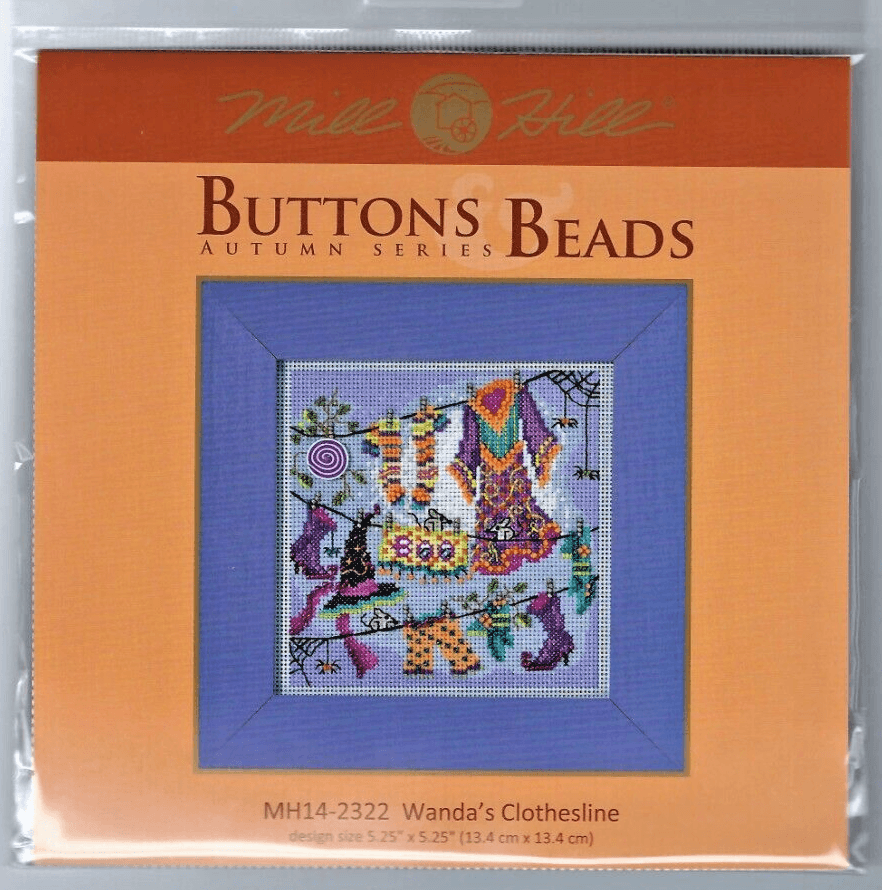 Kit de punto de cruz Wanda's Clothesline de Mill Hill