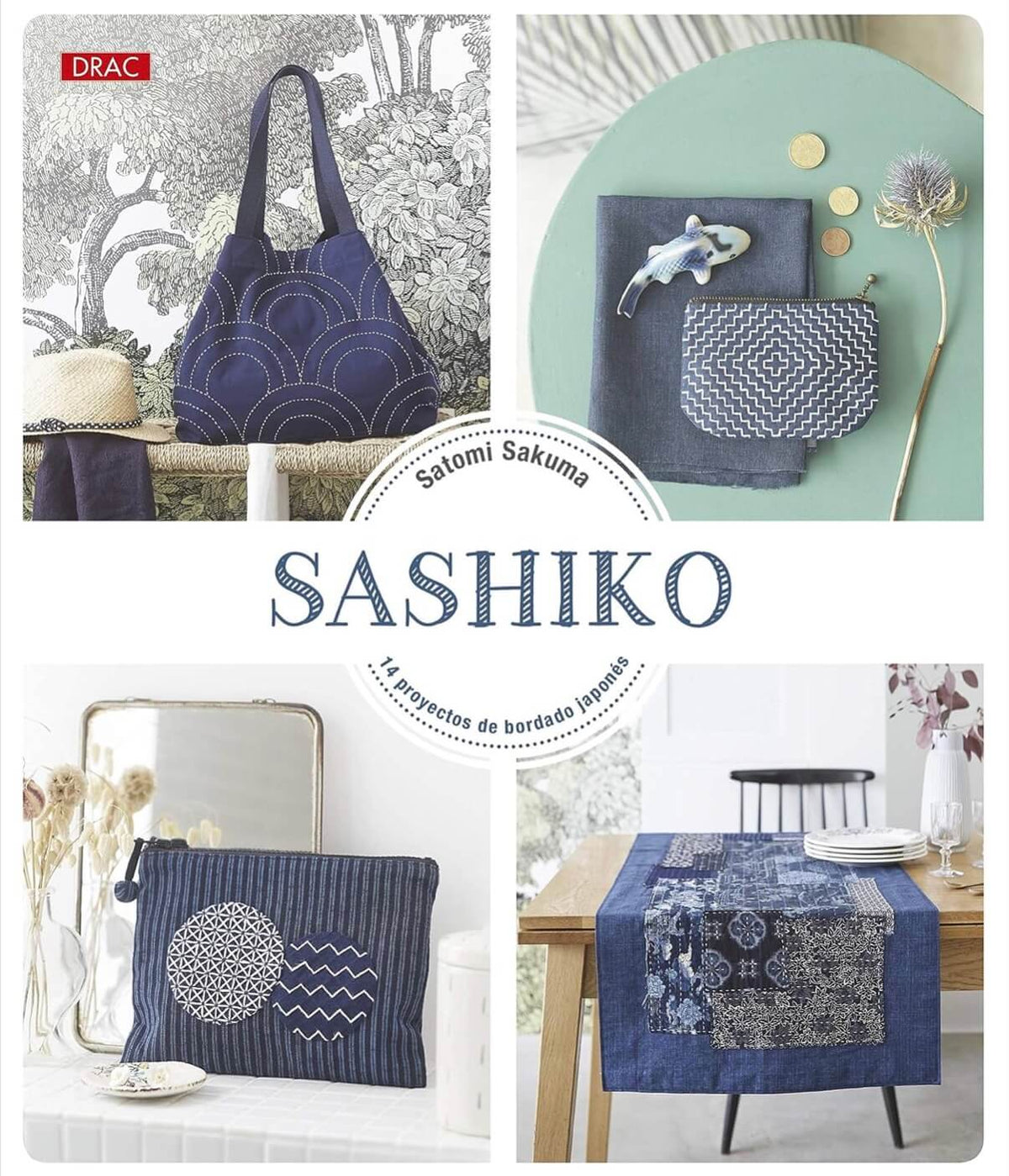 Libro “Accesorios de Sashiko. Proyectos de bordado japonés” de Satomi Sakuma