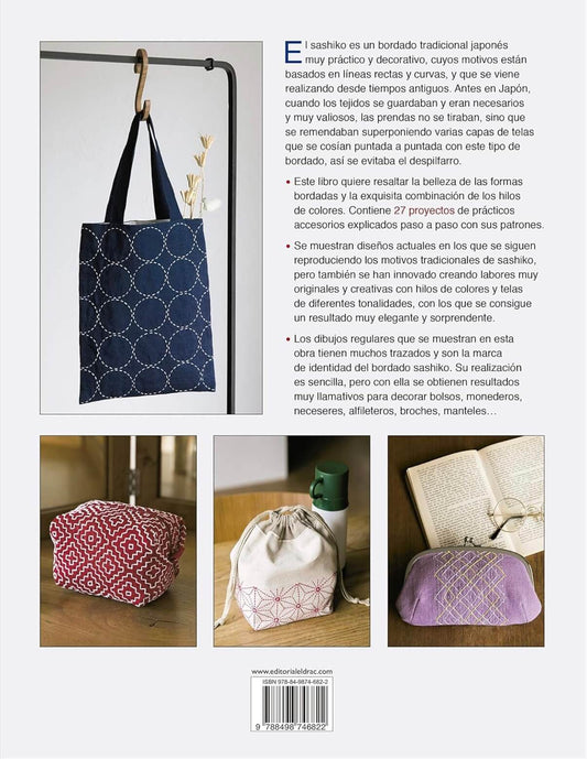 Libro “Accesorios de Sashiko. Proyectos de bordado japonés”, varios autores
