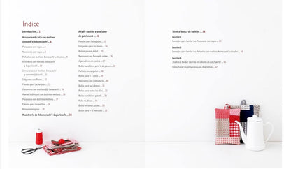 Libro “Accesorios de Sashiko y Patchwork” de sashikonami