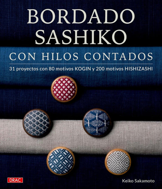 Libro “Bordado Sashiko con hilos contados” de Keiko Sakamoto
