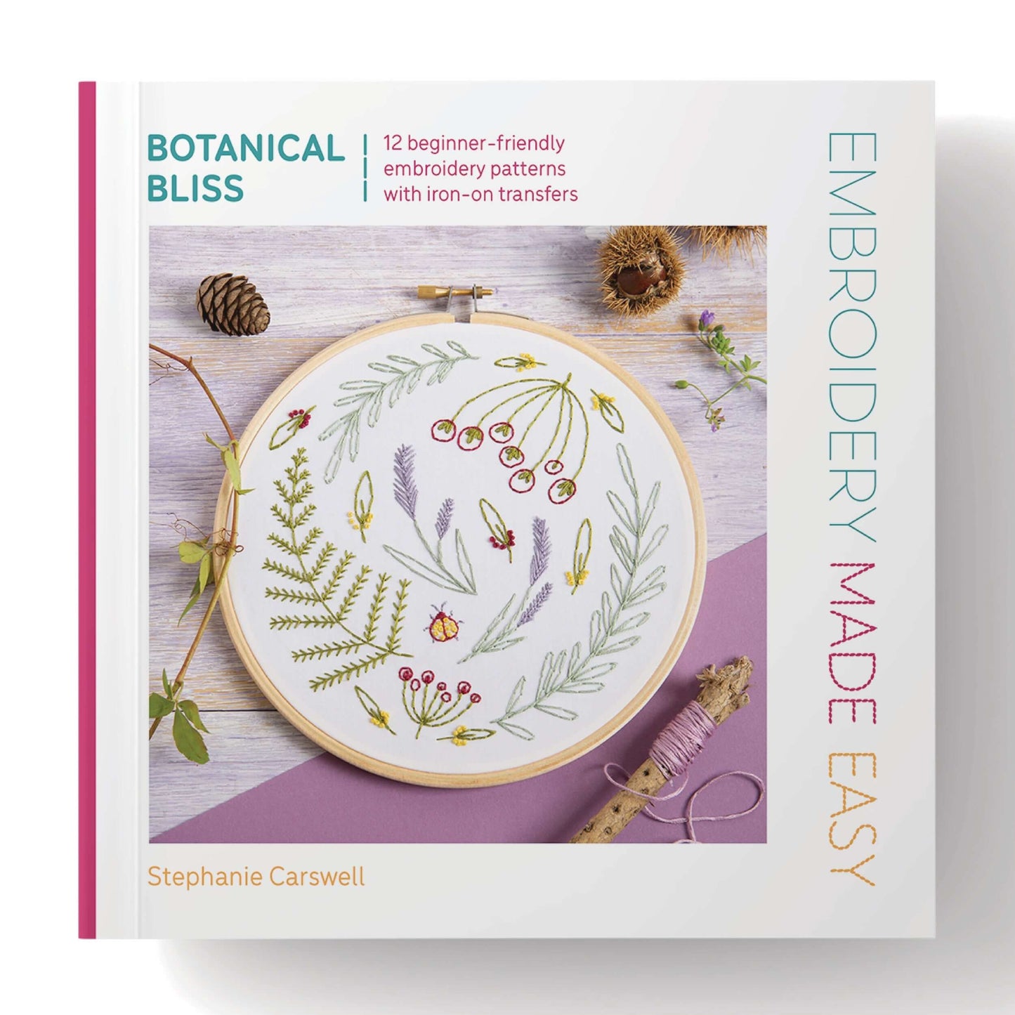 Libro de patrones de bordado “Embroidery Made Easy: Botanical Bliss” - Hawthorn Handmade