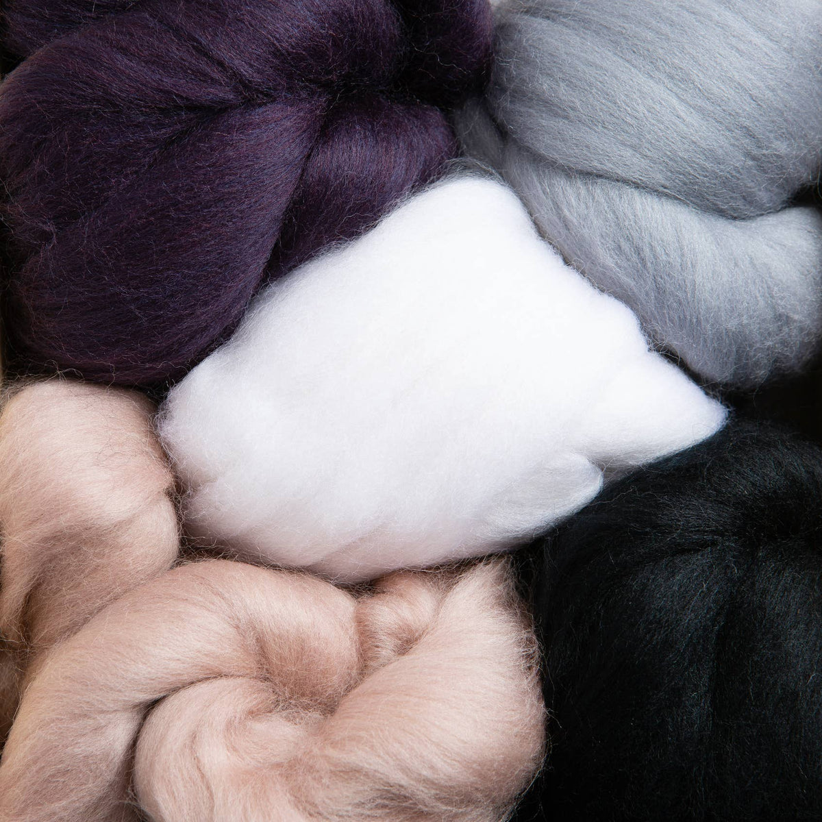 Lote de lana merino para fieltro con aguja | Hawthorn Handmade invierno