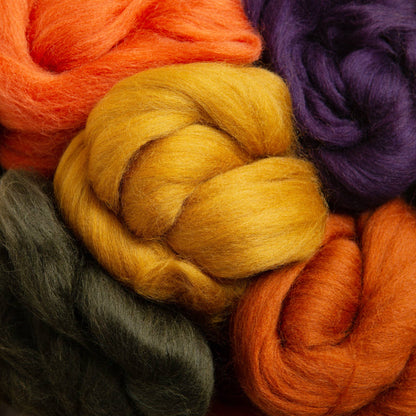 Lote de lana merino para fieltro con aguja | Hawthorn Handmade otoño 