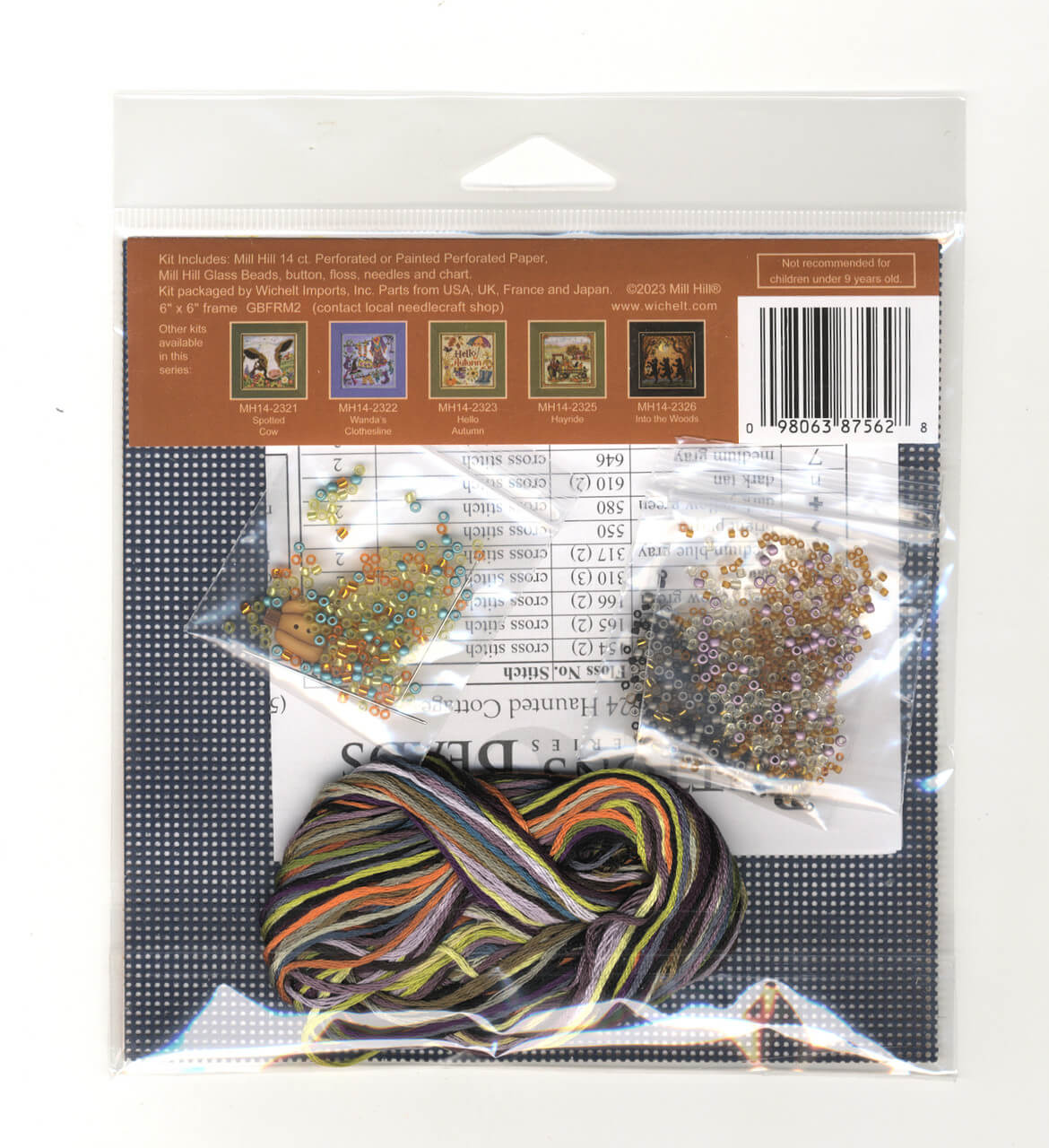 Kit de punto de cruz Haunted Cottage de Mill Hill