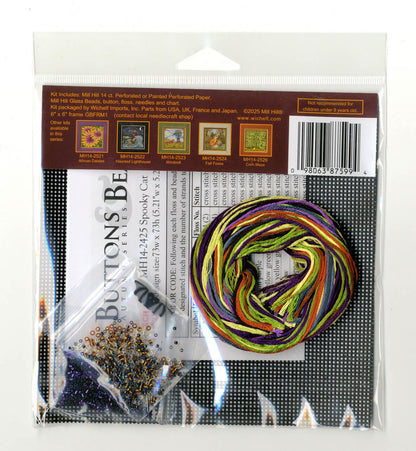 Kit de punto de cruz Spooky Cat de Mill Hill