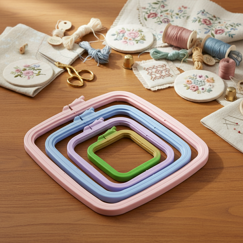 Nurge Plastic Square Hoops 250 x 280 mm (10 x 11 inches)