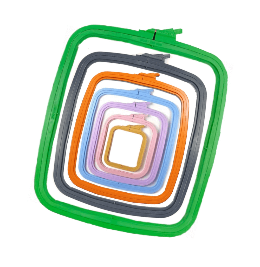 Nurge Plastic Square Hoops 250 x 280 mm (10 x 11 inches)