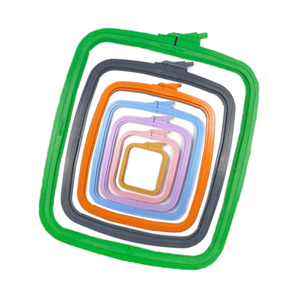 Nurge Plastic Square Hoops 250 x 280 mm (10 x 11 inches)