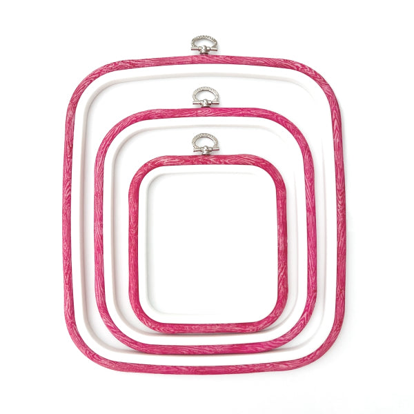 Nurge Aro Flexi Cuadrado Colección Rosa