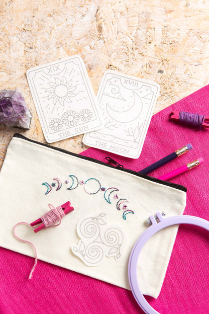 Pegatinas solubles para bordar “Modern Mystic” - Hawthorn Handmade