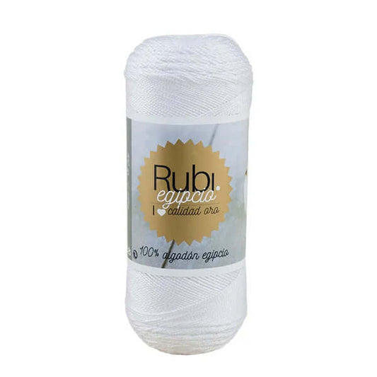 Bobina de algodón perlé nº8 Rubí Oro 100g para Sashiko, Bordado y Boro