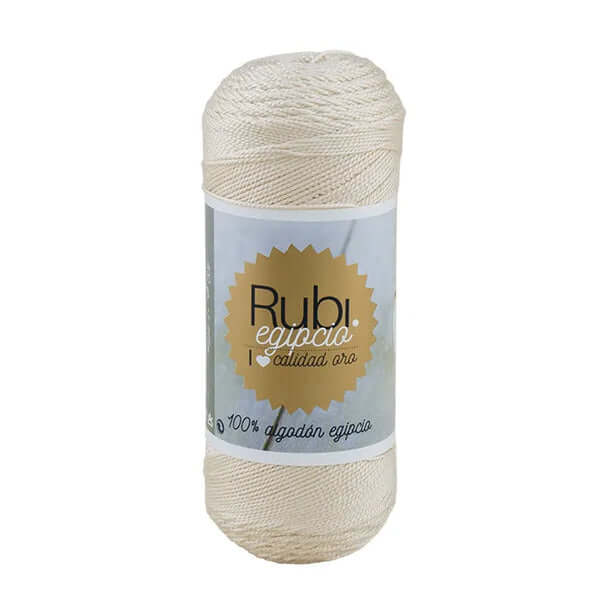 Bobina de algodón perlé nº8 Rubí Oro 100g para Sashiko, Bordado y Boro