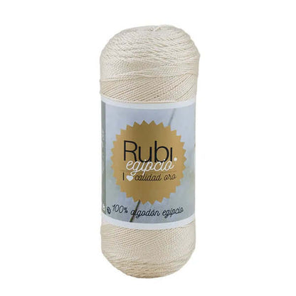 Bobina de algodón perlé nº8 Rubí Oro 100g para Sashiko, Bordado y Boro