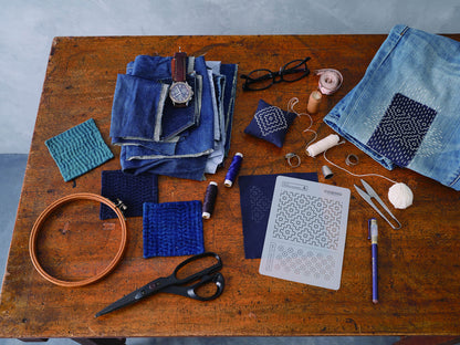 Plantillas patrones tradicionales de Sashiko de Cosmo - Varios diseños disponibles