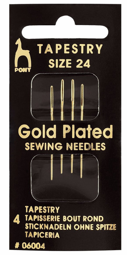 Pony Black hypoallergenic upholstery needles
