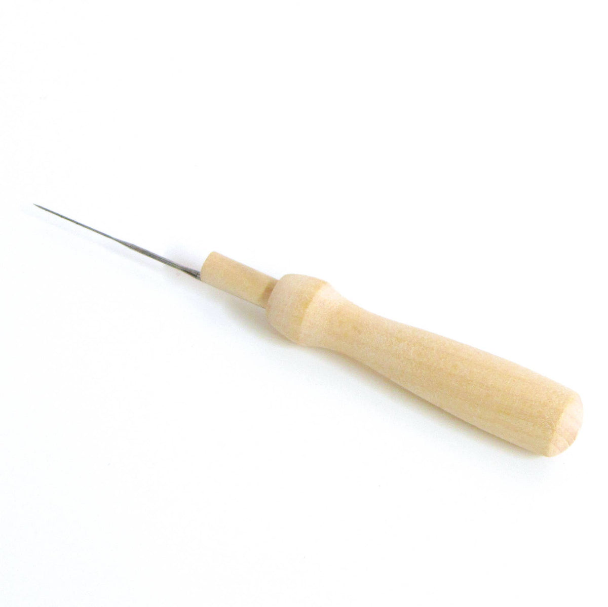 Portaagujas de madera para fieltro con aguja - Hawthorn Handmade
