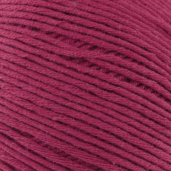 Rubí Natural – Hilo de algodón egipcio para punch needle, crochet y amigurumi