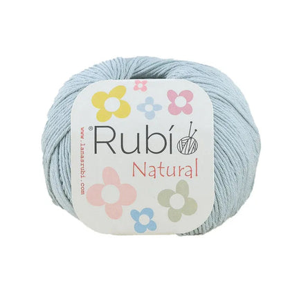 Rubí Natural – Hilo de algodón egipcio para punch needle, crochet y amigurumi