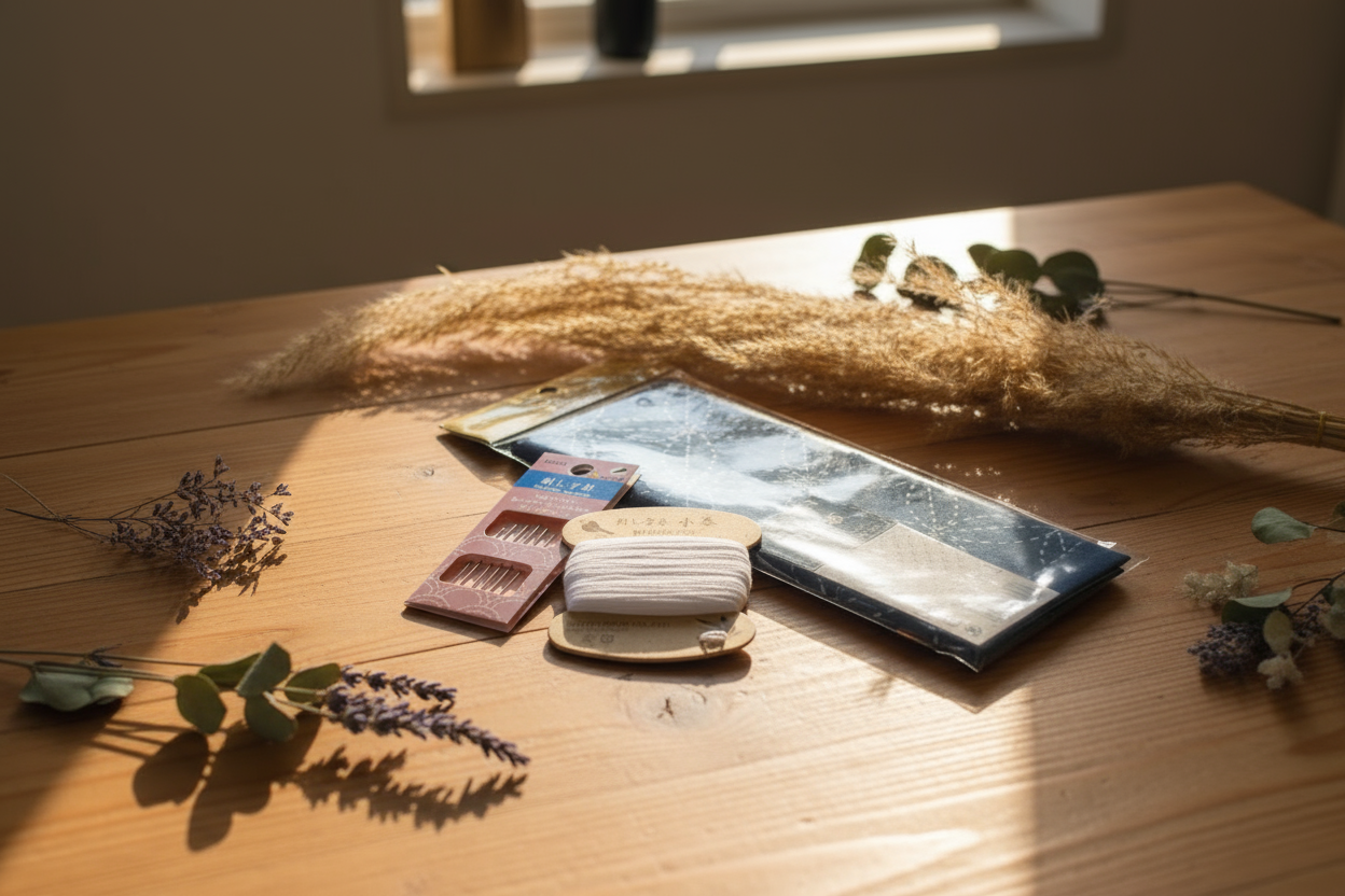 Kit de Sashiko, bordado tradicional japonés