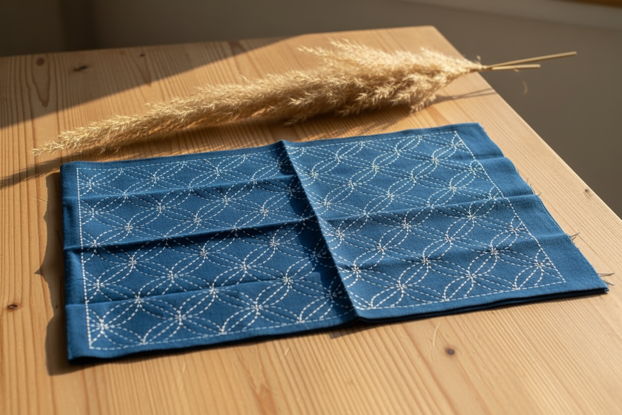 Kit de Sashiko, bordado tradicional japonés