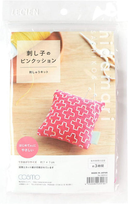 Kit de Alfiletero de Sashiko Hidamari Lecien