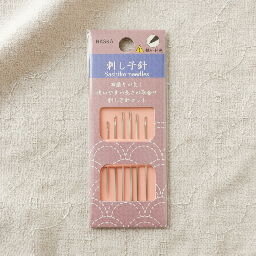 Pack of assorted needles for Sashiko
