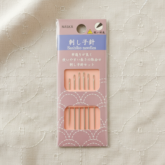 Pack of assorted needles for Sashiko
