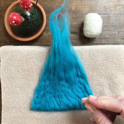 Título: Kit de fieltro con aguja "Siete gnomos traviesos" - Bergin & Bath 
