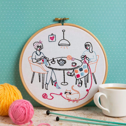 Kit de Bordado "Tangled Crochet" - Hawthorn Handmade | Wonderful Women Collection