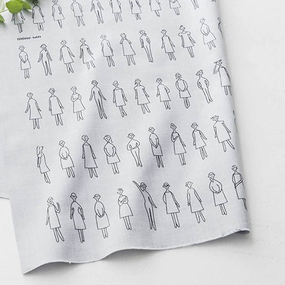 Embroidery fabric model "100 women" by Cosmo