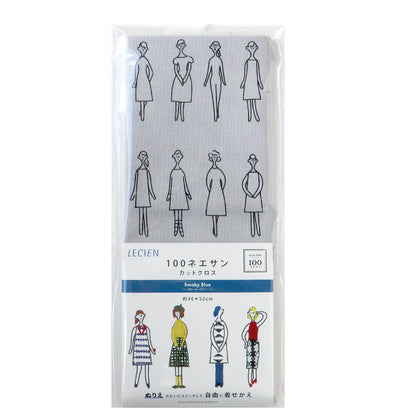 Embroidery fabric model "100 women" by Cosmo