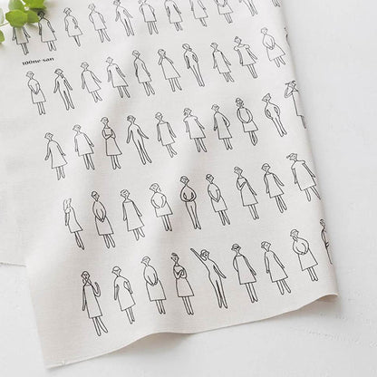 Embroidery fabric model "100 women" by Cosmo