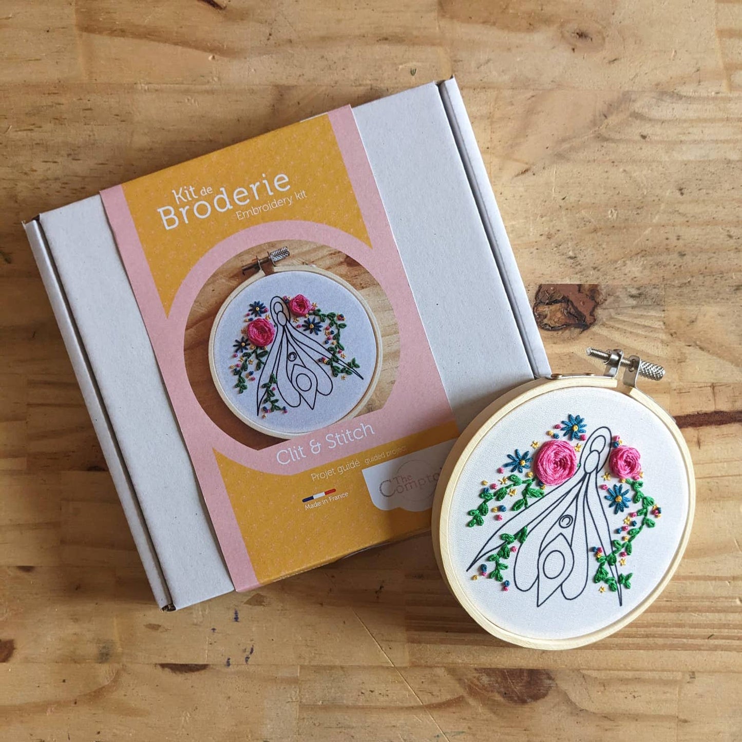 Kit de bordado Clit&Stitch – TheComptoir