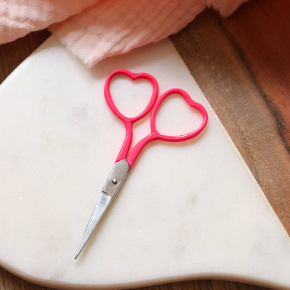 Tijeras de bordado con forma de corazón | Lise Tailor