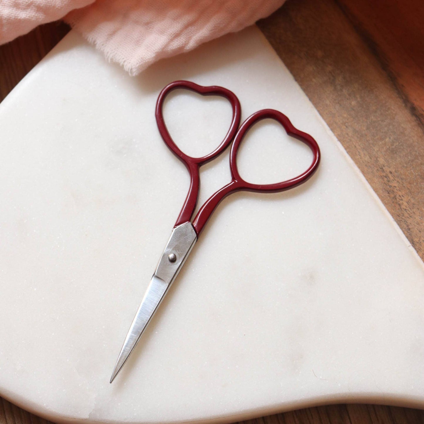 Tijeras de bordado con forma de corazón | Lise Tailor