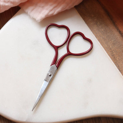Tijeras de bordado con forma de corazón | Lise Tailor