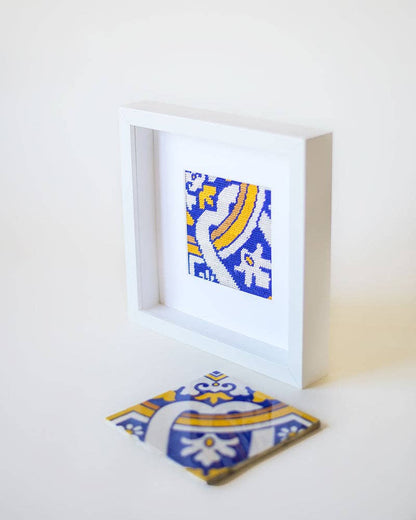 Kit de cañamazo Azulejo Portugués - Cedofeita de Unwind Studio